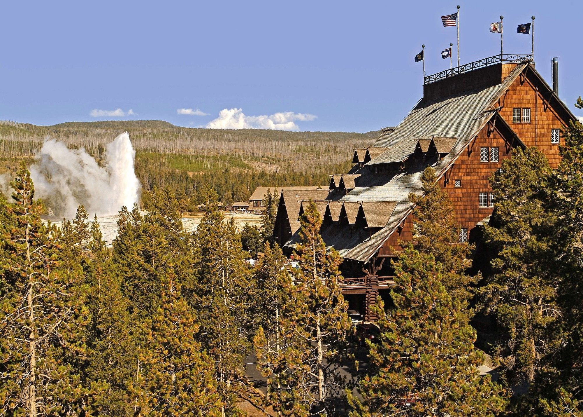 فندق أولد فايثفول إن Old Faithful المظهر الخارجي الصورة